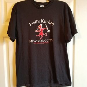 Delta Shirts - Hell's Kitchen double sided T size Large Delta Shirts - Hell's Kitchen double sided T size Large